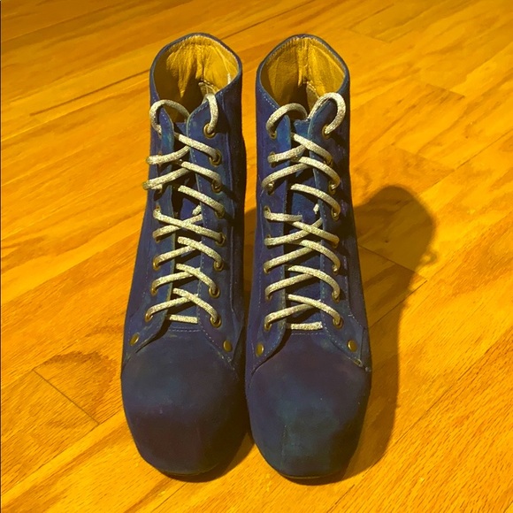 Jeffrey Campbell custom dyed Suede Litas - Picture 3 of 15